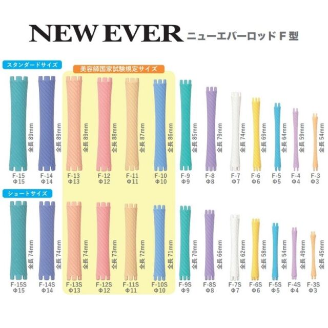 美容師　美容　パーマ　ロット270本　国家試験対応